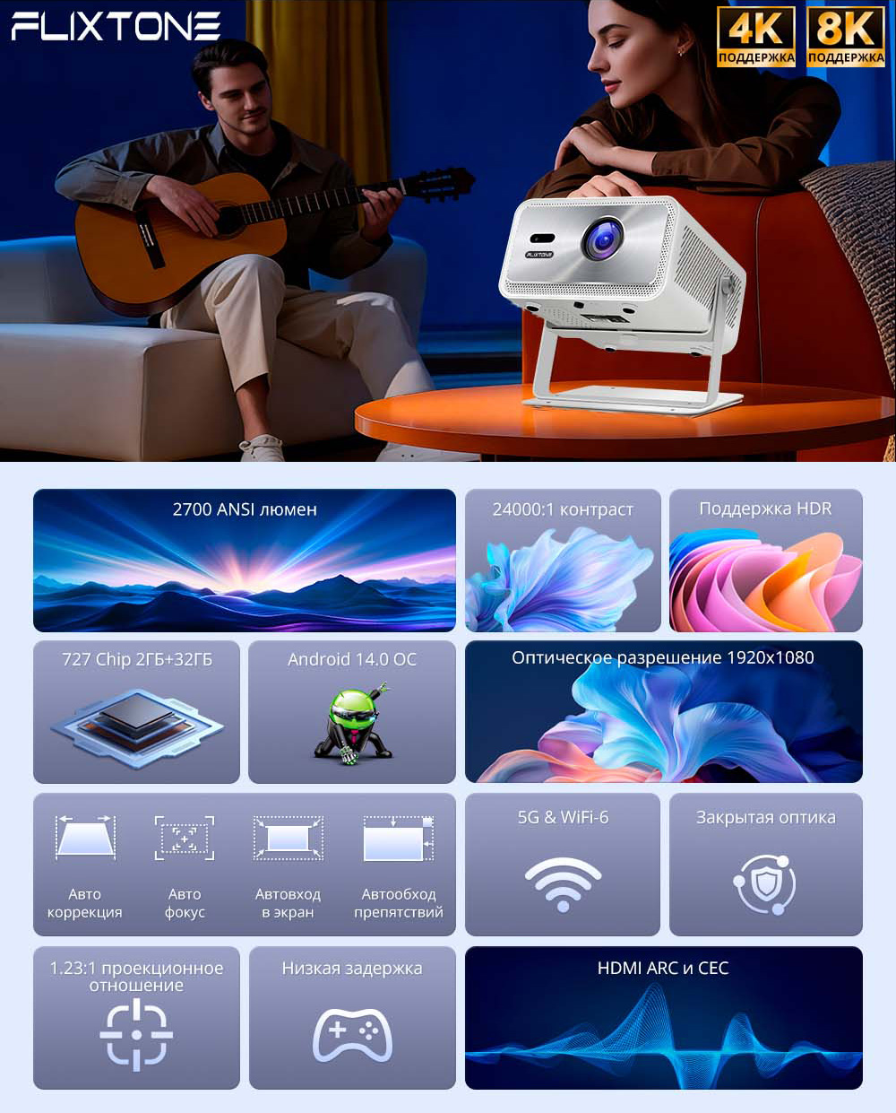 FlixTone D9w mini pro